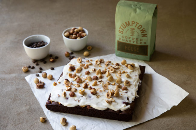 Café Latte Brownies With Hazelnuts Recipe Ken And Junes Hazelnuts